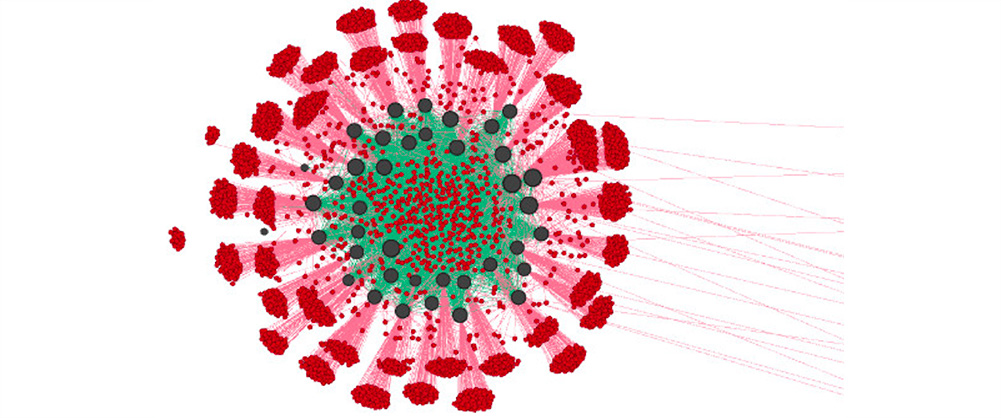 A symmetrical network of Russian IRA accounts coordinating tweets to real people on Twitter