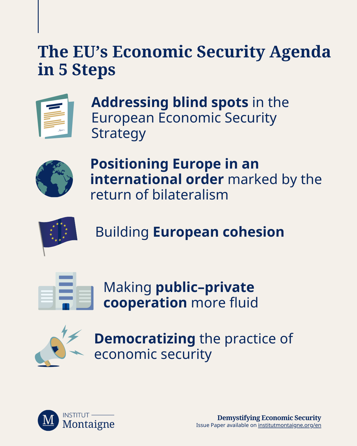 Demystifying Economic Security:  a Framework for the EU