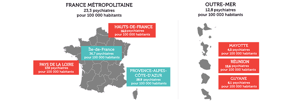 psychiatrie une offre de soins très inégale sur le territoire