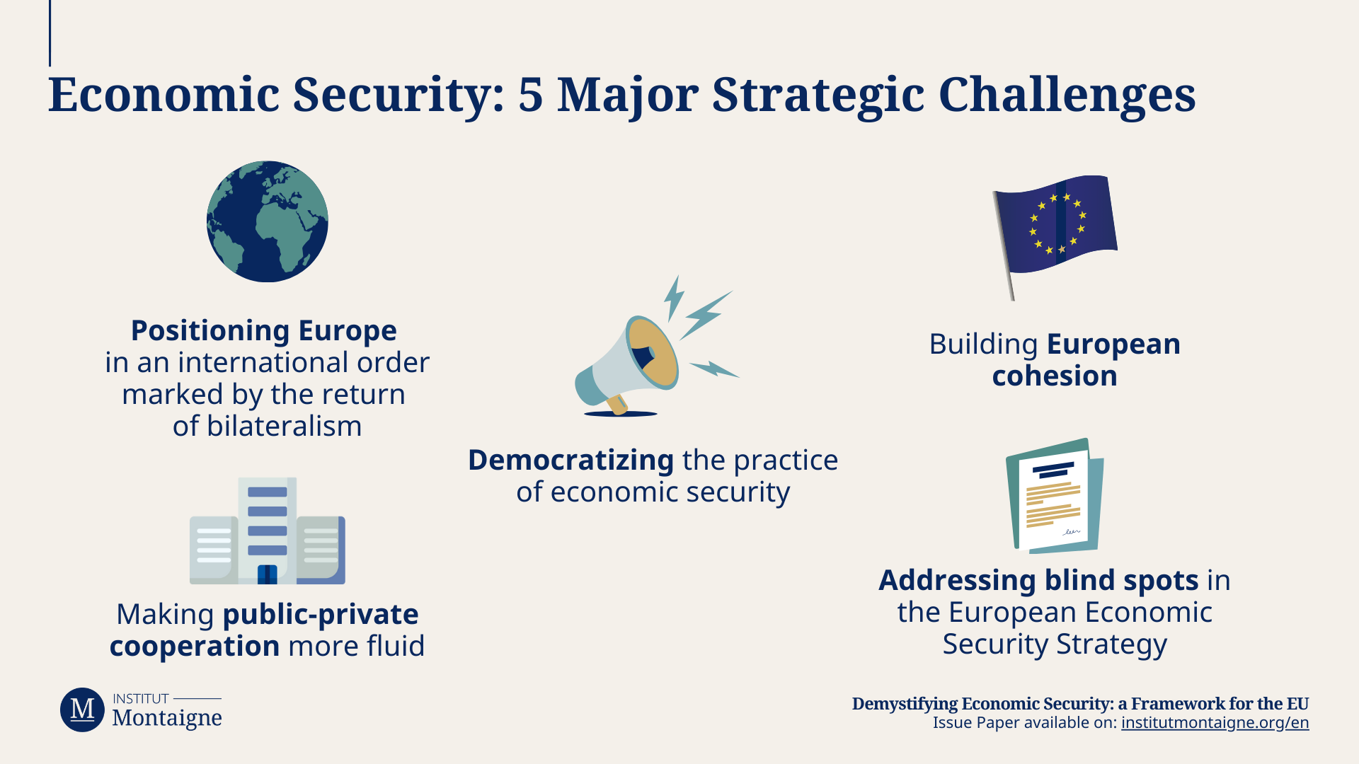 Demystifying Economic Security:  a Framework for the EU