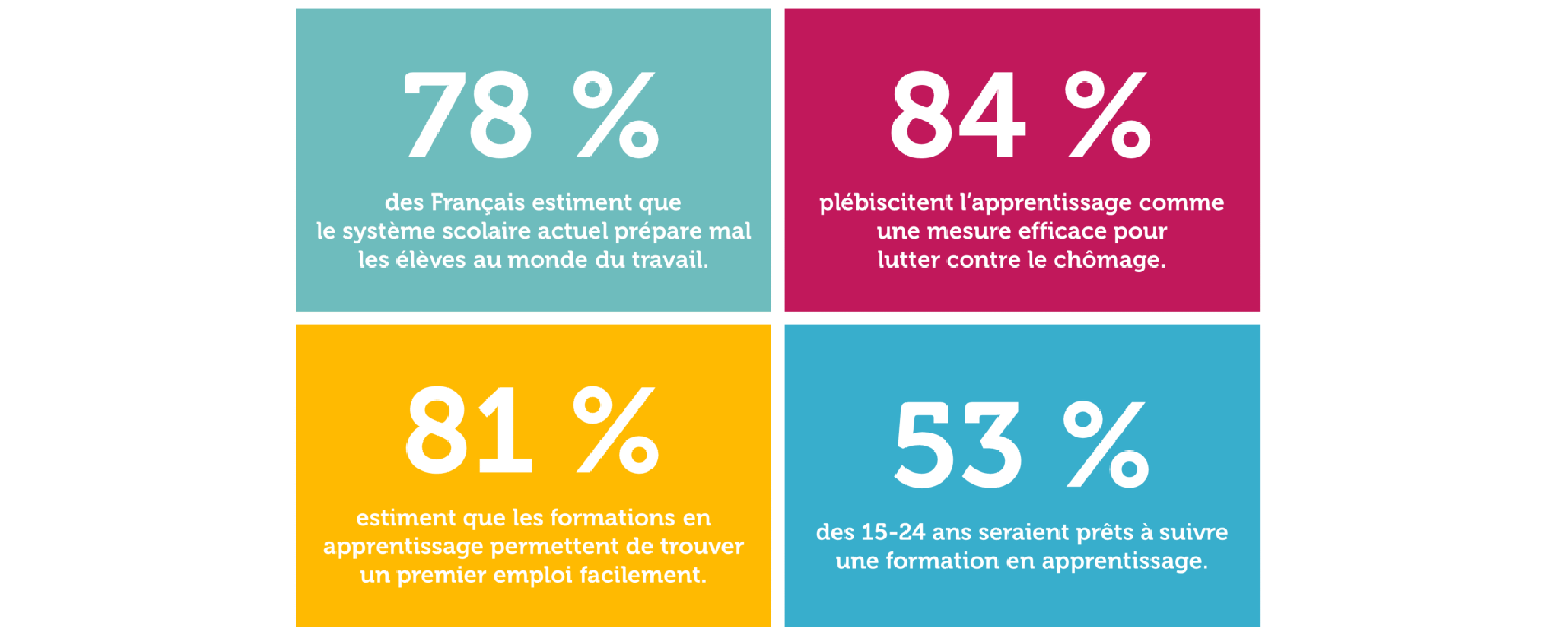 Sondage : les Français et l'apprentissage