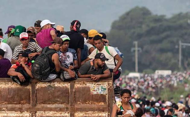 Caravanes de migrants : le ton monte entre le Mexique et les États-Unis