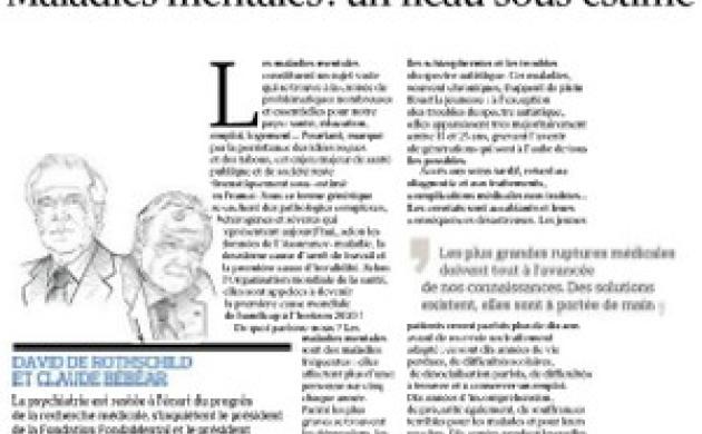 Maladies mentales : un fléau sous-estimé