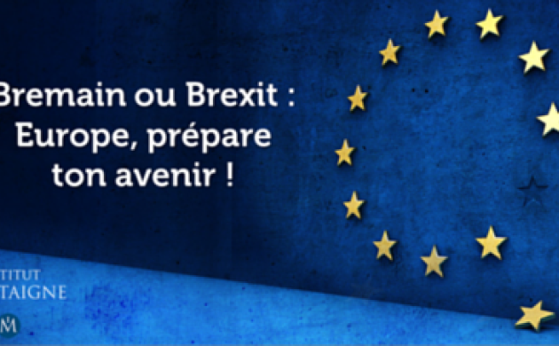 [Nouvelle publication] Bremain ou Brexit: Europe, prépare ton avenir !