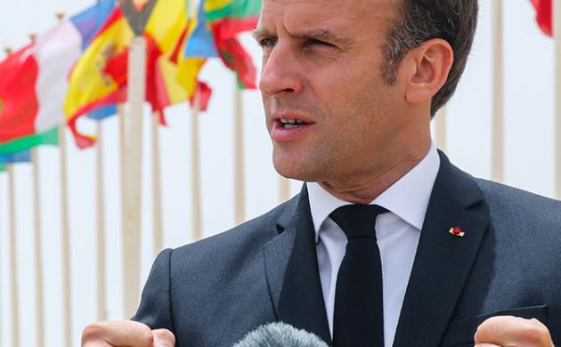 Diplomatie : Macron dans le texte