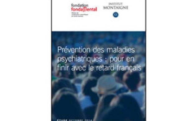 Nouvelle étude - Prévention des maladies psychiatriques : pour en finir avec le retard français