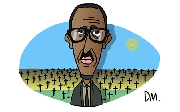 Portrait de Paul Kagame - président de la République du Rwanda