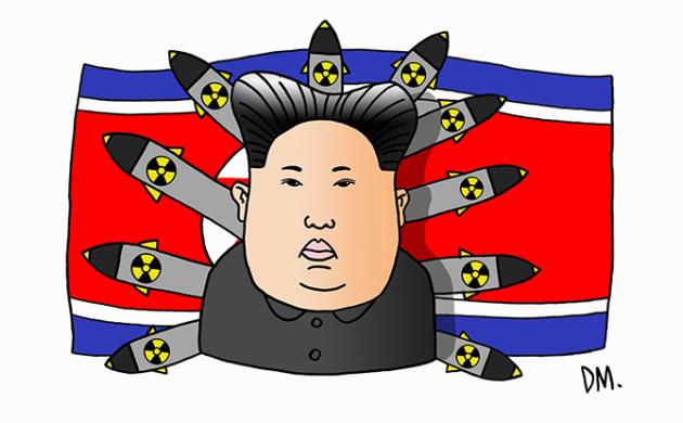 Portrait de Kim Jong-un - Dirigeant suprême de la République populaire démocratique de Corée 