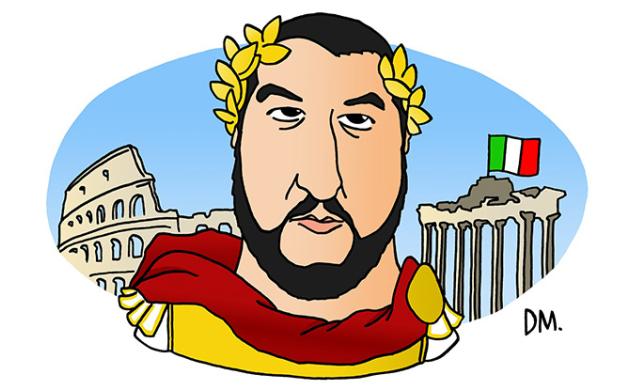 Portrait de Matteo Salvini - ministre de l’Intérieur italien