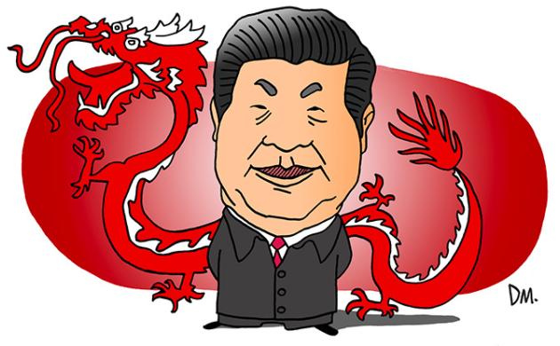 Portrait of Xi Jinping - President of the People's Republic of China