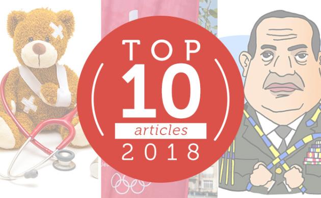 TOP 10 most viewed articles in 2018