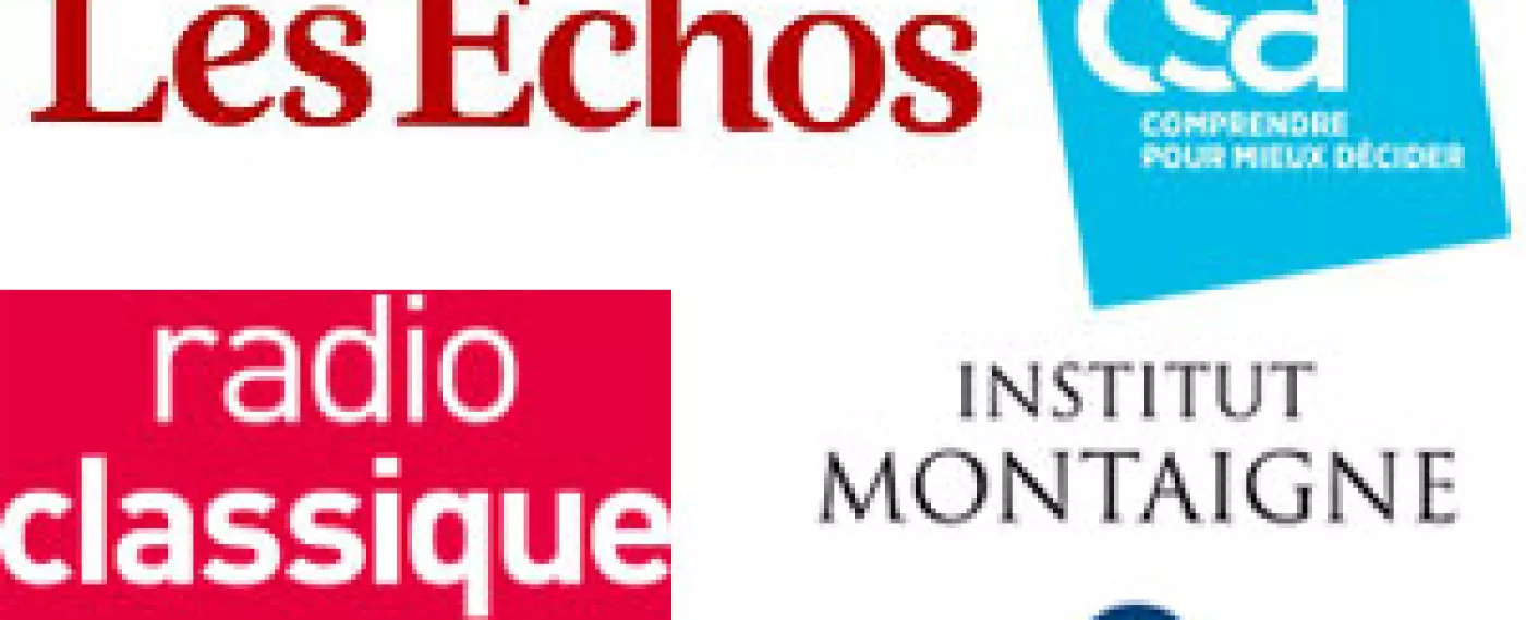 Sondage CSA, Les Echos, Institut Montaigne, Radio Classique : Les français et le 