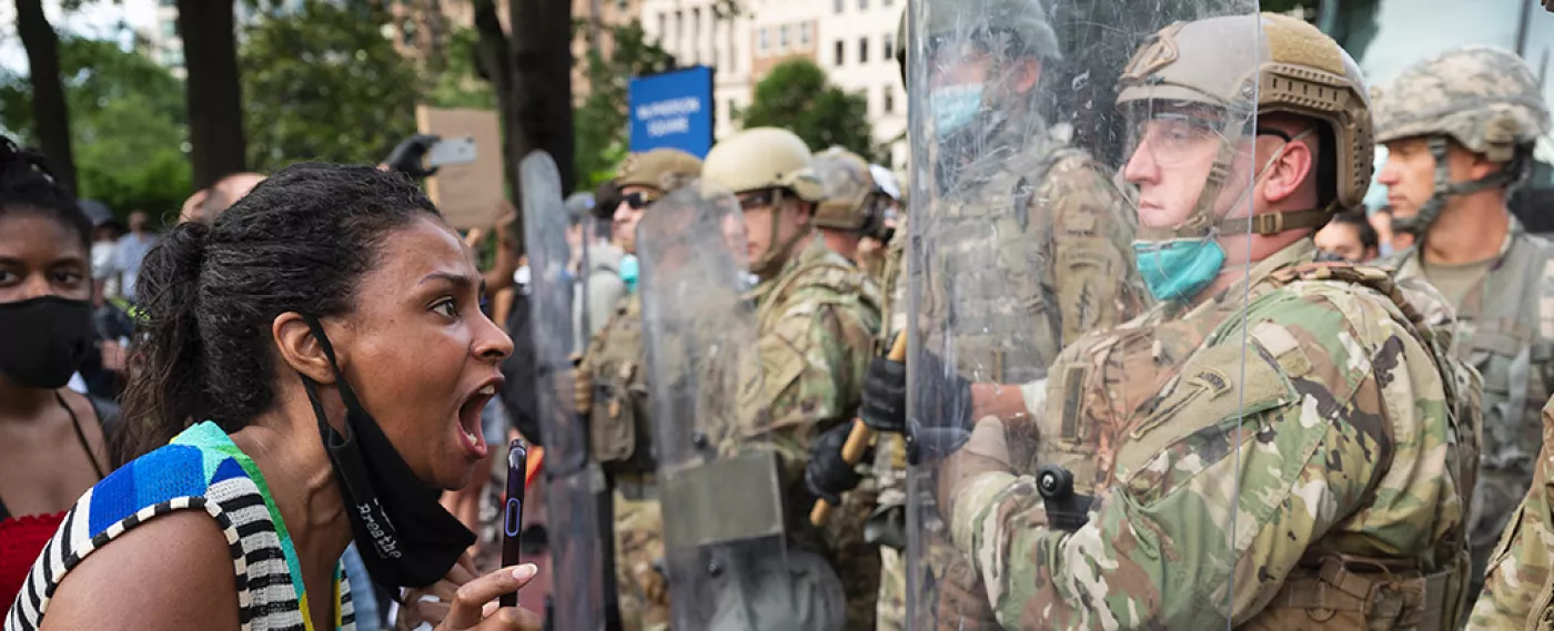 Civil-Military Relations Against the Backdrop of U.S. Protests