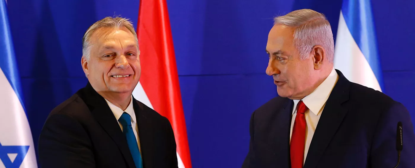 Between Israel and the Visegrád group: The dance of illiberal democracies