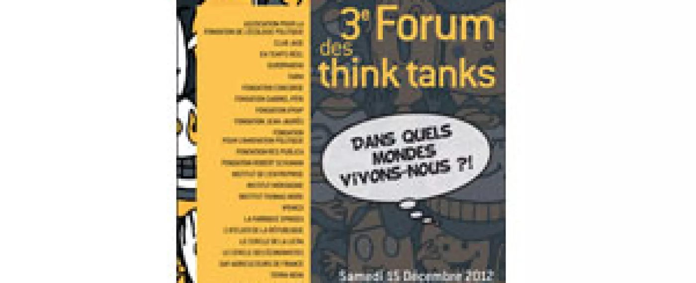Invitation au 3eme Forum des think tanks
