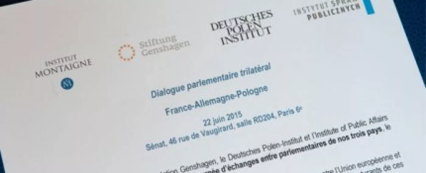 Retour sur : Dialogue parlementaire France-Allemagne-Pologne