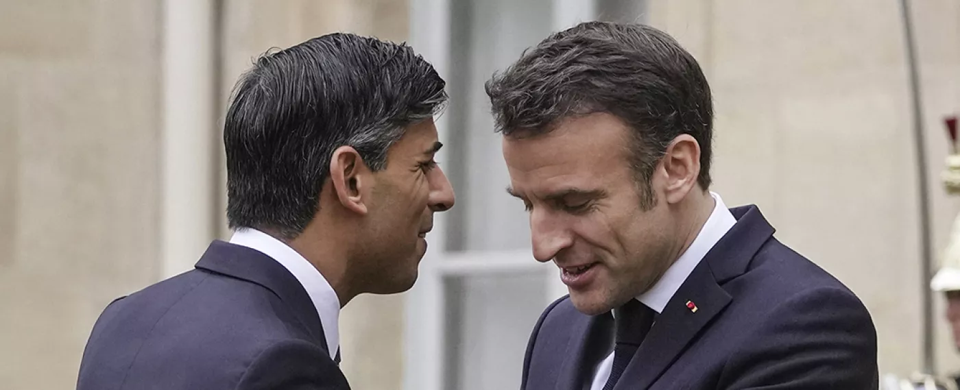 Lueur d'espoir dans la relation franco-britannique