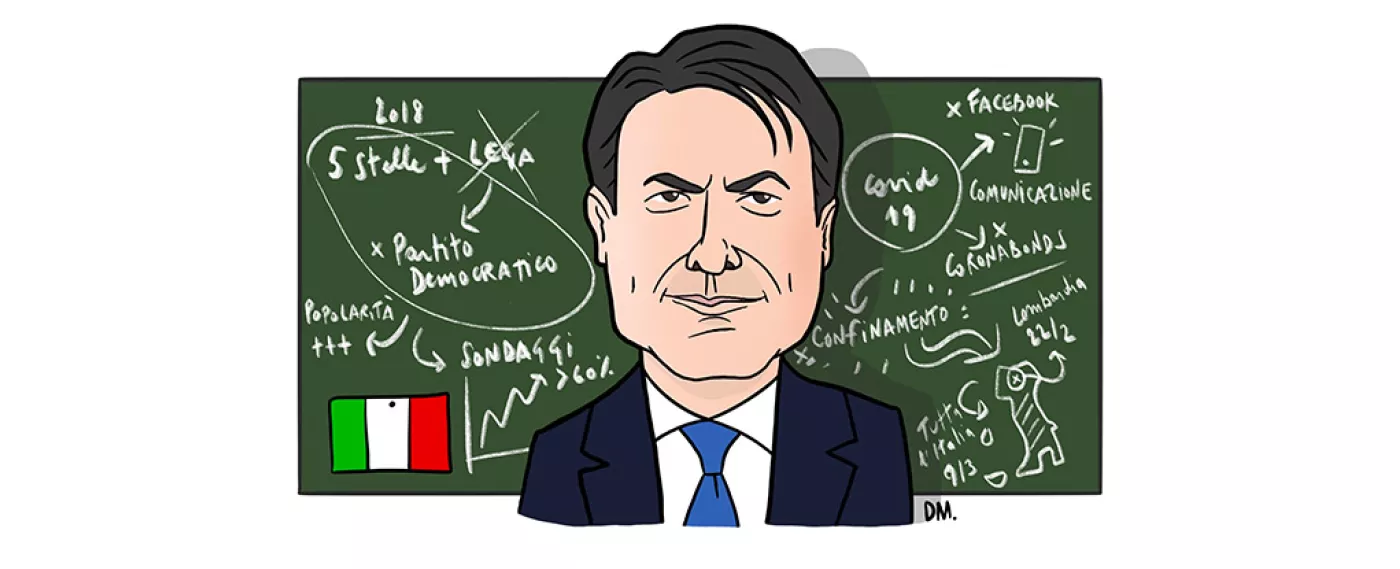 Leaders Revealed by Covid-19: The Curious Giuseppe Conte 