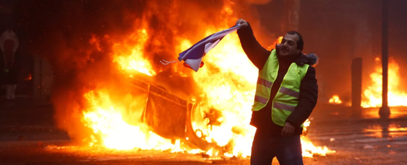 La persistance du mouvement des gilets jaunes