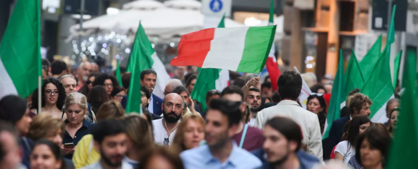 Les premiers pas du gouvernement italien
