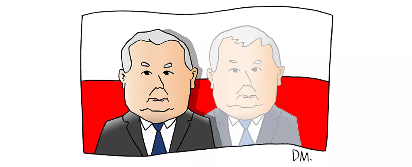 Portrait de Jarosław Kaczyński - ancien Premier ministre polonais, président du parti Droit et Justice