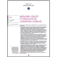 Comment améliorer l’équité et l’efficacité de l’assurance chômage ? Nouvelle Note