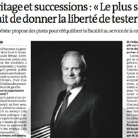 Droit des successions : "Le plus simple serait de donner la liberté de tester"