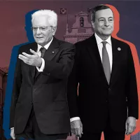 Le tandem italien : Sergio Mattarella et Mario Draghi