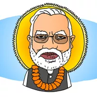 Portrait of Narendra Modi - Prime Minister of India