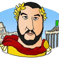 Portrait of Matteo Salvini - Italian Minister of the Interior