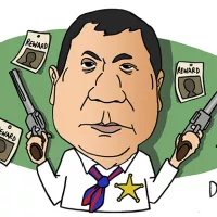 Portrait de Rodrigo Duterte - Président des Philippines