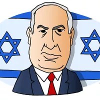 Portrait de Benyamin Netanyahou - Premier ministre d'Israël