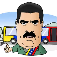 Portrait of Nicolás Maduro - President of Venezuela