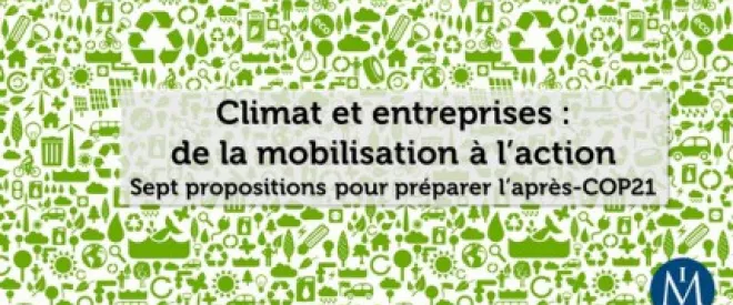 [Nouvelle étude] Sept propositions pour préparer l’après-COP21