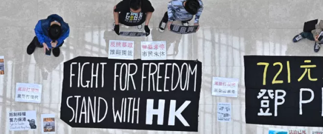 Tensions croissantes autour du statut d’autonomie de Hong Kong