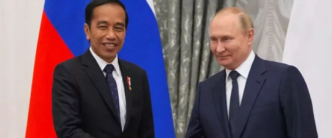 Indonesia: Looking Up to Russia, and Away from Europe 