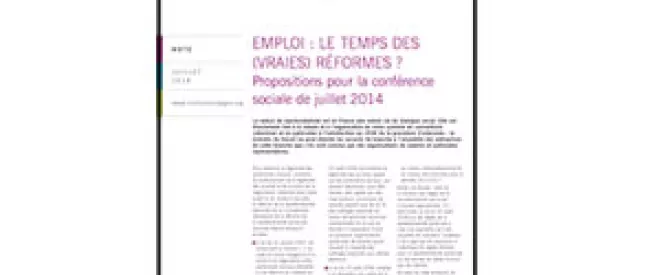 Emploi : le temps des (vraies) réformes ?