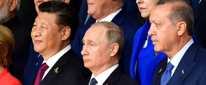 Erdogan, Xi Jinping et Poutine : trois hommes, une même ambition