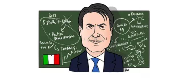 Leaders Revealed by Covid-19: The Curious Giuseppe Conte 