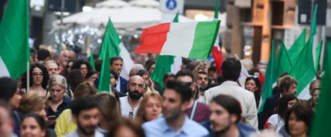 Les premiers pas du gouvernement italien