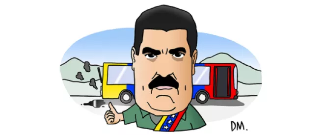 Portrait of Nicolás Maduro - President of Venezuela