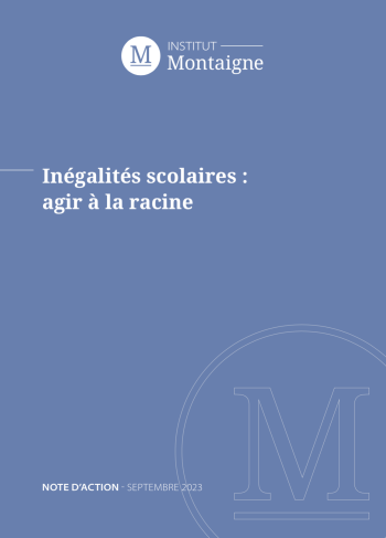 <p><strong>Inégalités scolaires :&nbsp;agir à la racine</strong></p>
