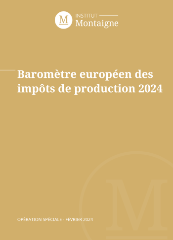 <div><strong>Baromètre européen des</strong><br />
<strong>impôts de production 2024</strong></div>

<div class="titre-petit"><strong>Troisième édition</strong></div>
