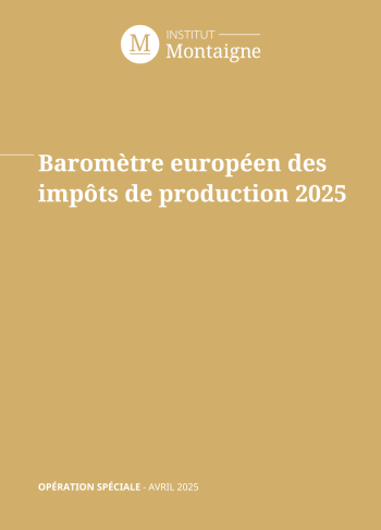 <div><strong>Baromètre européen des</strong><br />
<strong>impôts de production 2025</strong></div>

<div class="titre-petit"><strong>Quatrième édition</strong></div>
