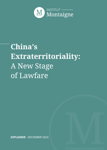<p><strong>China’s Extraterritoriality: </strong><br />
A New Stage of Lawfare</p>
