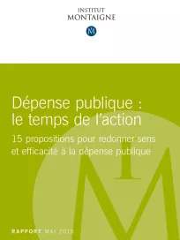 <p>Dépense publique<br />
<strong>le temps de l’action</strong></p>
