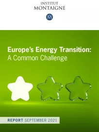 <p><strong>Europe's<br />
Energy Transition:</strong><br />
A Common Challenge</p>
